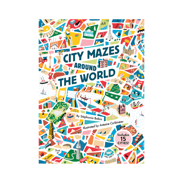 City Mazes Around the World– harley lilac