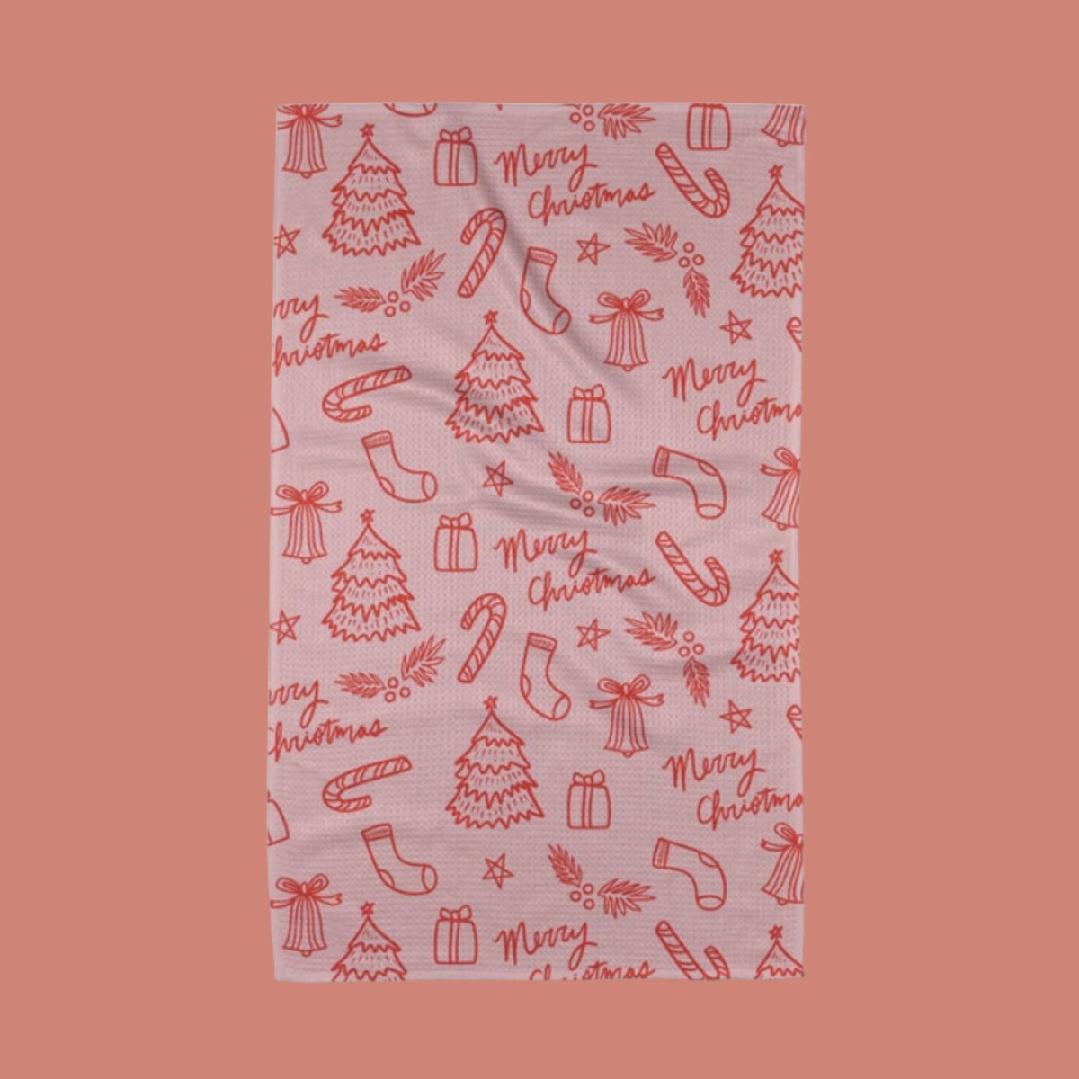 Geometry Tea Towel - Cheery Cherries