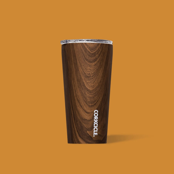 Corkcicle Classic Stemless Wine Tumbler in Walnut Wood