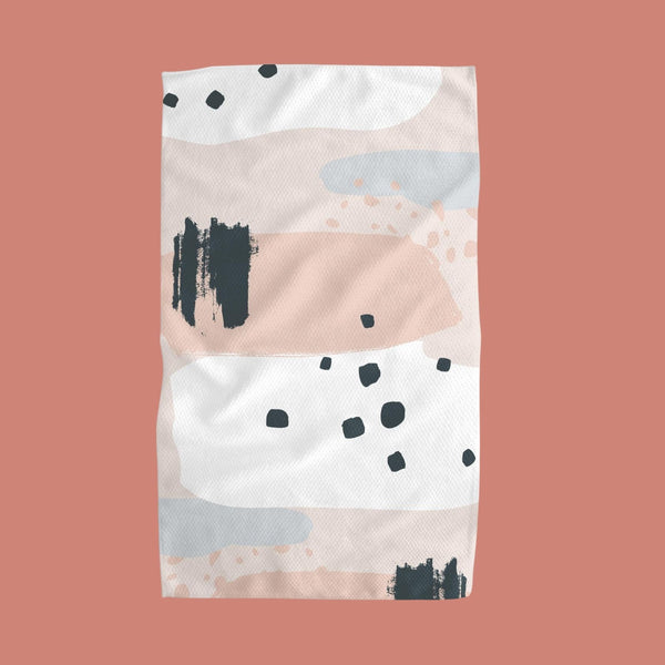 GEOMETRY KITCHEN TEA TOWELS - REACHING – CAllie Girl Boutique