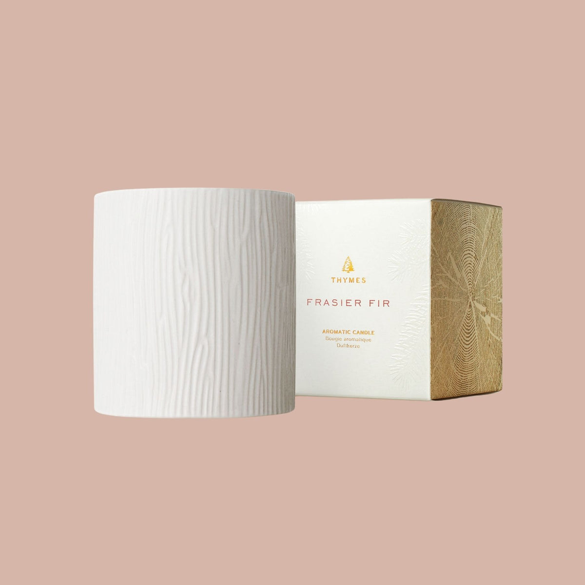 Thymes - Frasier Fir Ceramic 3-Wick Candle